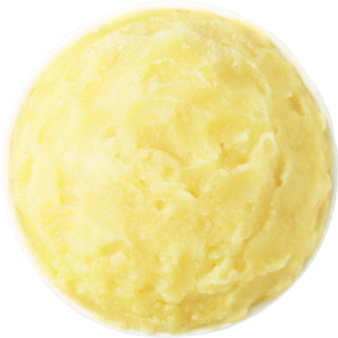 파인애플 컵샤베트 240ml 셔벗 아이스 디저트안주 과일칵테일, 10개