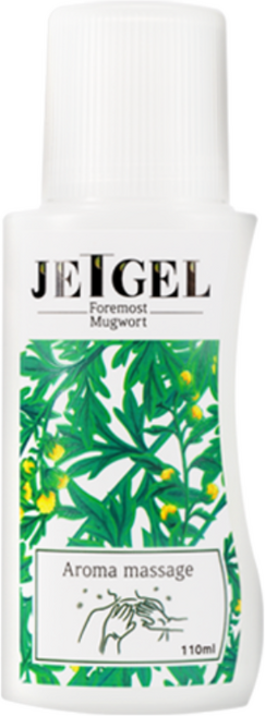 JET GEL 제트겔 아로마 힐링 마사지 젤 쿨링 롤러 발열크림, 110ml, 1개