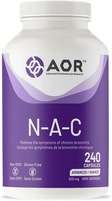 AOR 에이오알 NAC 500mg 8개월분, 1개, 240정 - 쿠팡