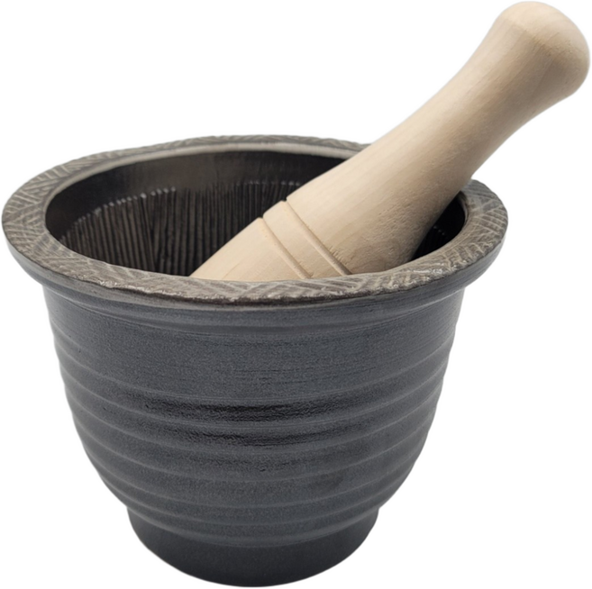 도자기절구 마늘절구 이유식 다지기 깨갈이절구 깊은절구, 1개