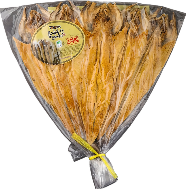 [하늘태]용대리 황태포5미 특대 43-46cm, 5미 특대 43-46cm, 1개
