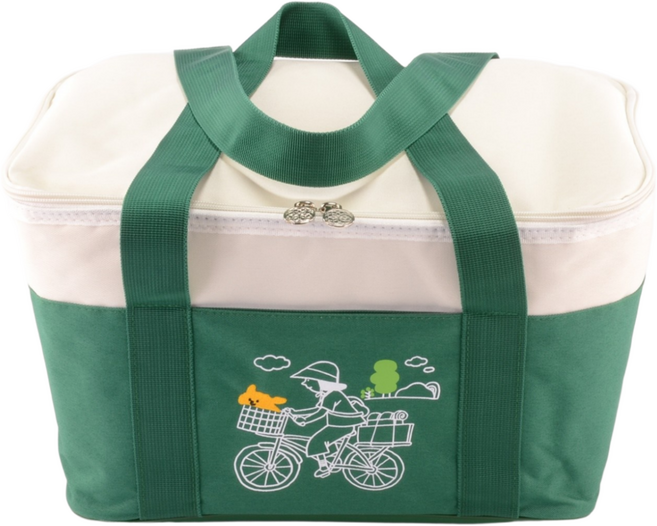 대용량 소프트쿨러 하루종일 시원한 피크닉 캠핑 보냉백, 1개, 20L