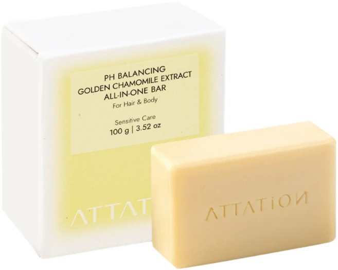 어테이션 약산성 감국추출물 올인원바 민감케어 - 쿠팡