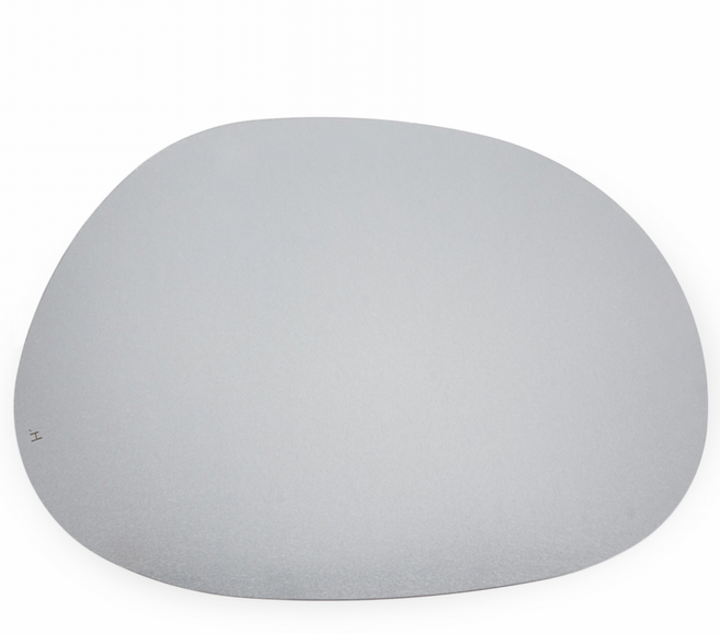 헤리터 수 테이블매트 및 코스터, 은, 2개, 테이블매트 (L)