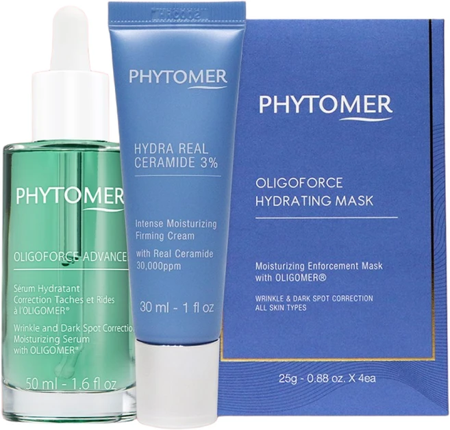 피토메르 올리고포스세럼 50ml+세라마이드크림 30ml+이드라땅 마스크팩4매, 1개 - 쿠팡