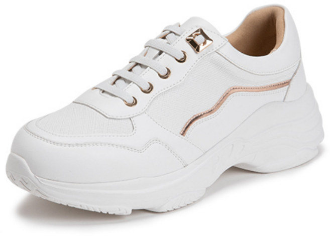 에스콰이아 여성 벨 플랫폼 스니커즈 YXFSHZ851WH