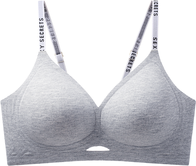 여성용 통기성 노와이어 심리스 편한 스포츠브라