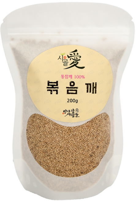 방앗간사람들 시골애 볶음깨, 200g(1개입), 1개