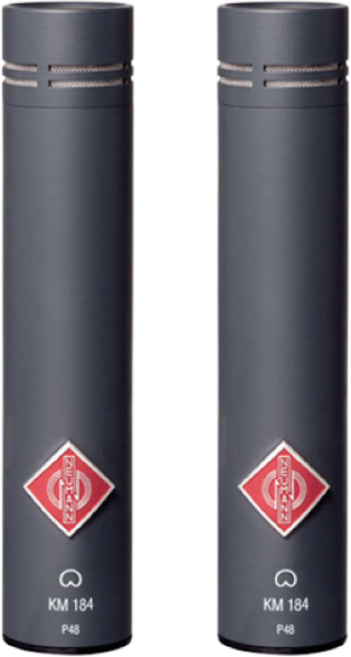 노이만 NEUMANN 방송국 스튜디오 퀄리티 레코딩 마이크, KM 184 MT Stereo SET(블랙)