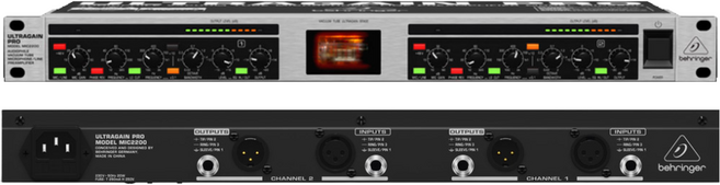 BEHRINGER MIC2200 / MIC 2200 / MIC-2200 / 베링거 / 진공관 마이크 프리앰프 / 마이크프리 / 진공관 프리 / 프리 앰프 / 진공관앰프 / 정품