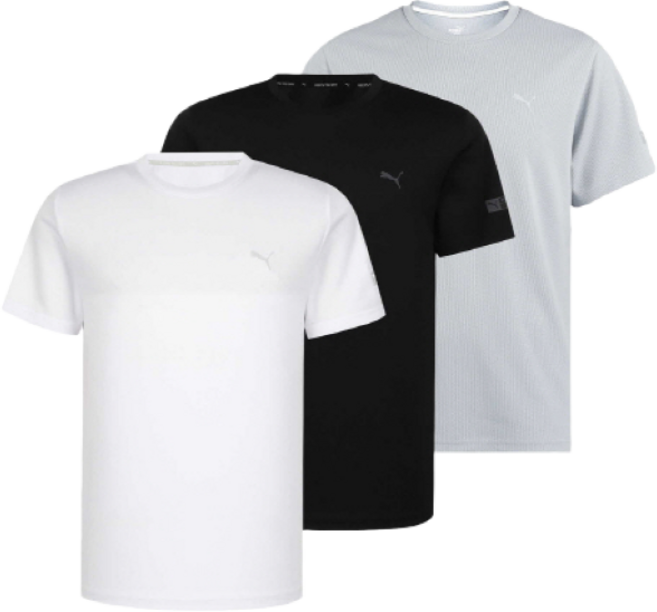 푸마 쿨 반팔 티셔츠 3매 세트 퀵드라이 데일리 아이템