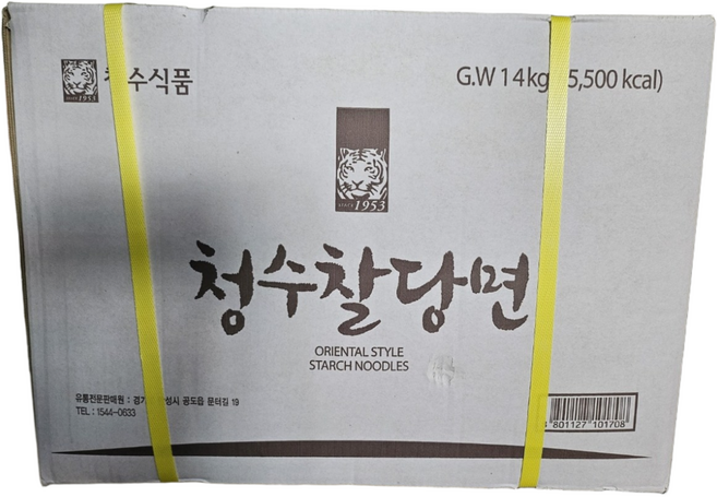 청수식품 찰당면 14kg, 1개