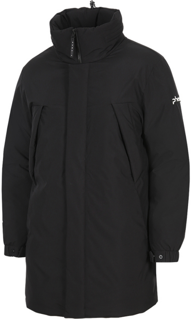 피닉스 남성 겨울 스포츠 웰론 고밀도 롱 패딩 점퍼 블랙