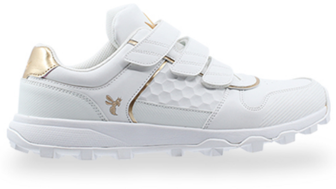 크라운비 SWEEP2 인조잔디화 야구화 화이트/골드