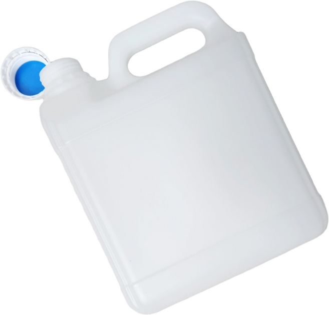 다담피앤씨 4리터 LNRT 직사각 말통 용기 HDPE, 18개