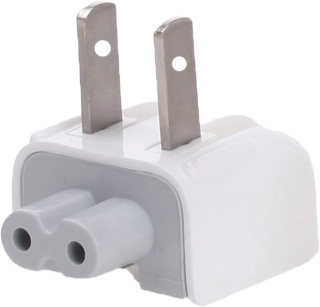 해외용 덕헤드 110v 애플 호환 맥북충전기 어댑터 해외 아이패드 플러그, 해외용 덕헤드 11자형, 1개