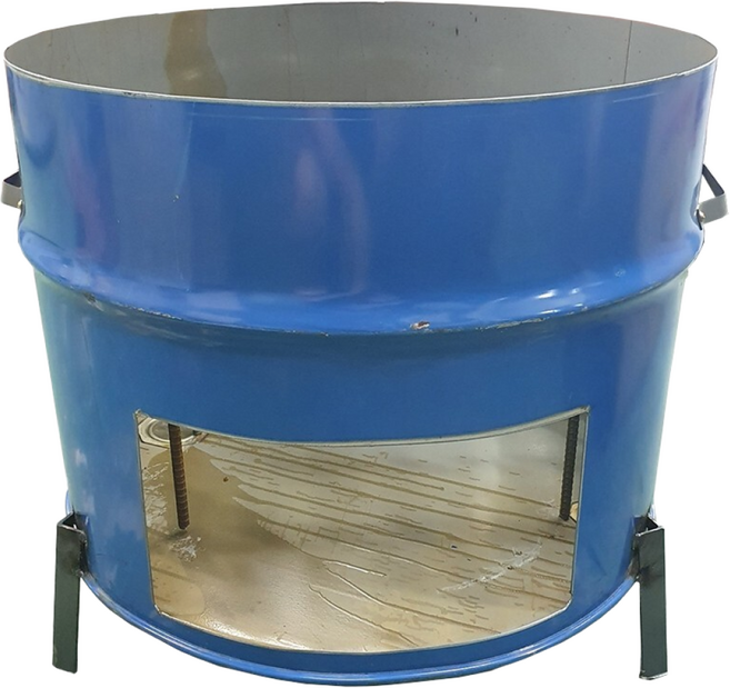 소각난로 현장난로 소각통 아궁이 드럼절반 소각로