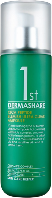 더마쉐어 퍼스트 시카 펩타이드 블레미쉬 울트라 클리어 앰플, 200ml, 1개