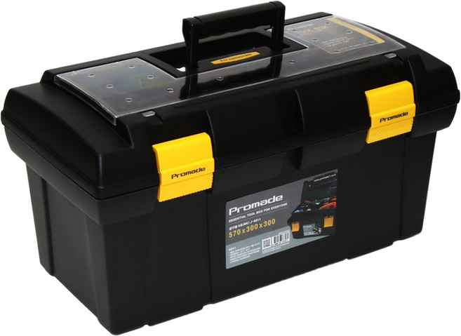 PVC 다용도 공구함 박스 공구통 공구상자, 1개