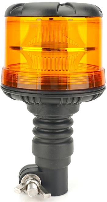 JG-1008 초강력 LED경광등 괴물밝기 꼽는타입 중장비 굴삭기 지게차, 주황, 1개