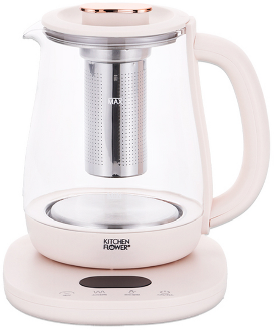 키친플라워 코지 티 마스터 전기 티포트 1.8L KEK-TP1800GB