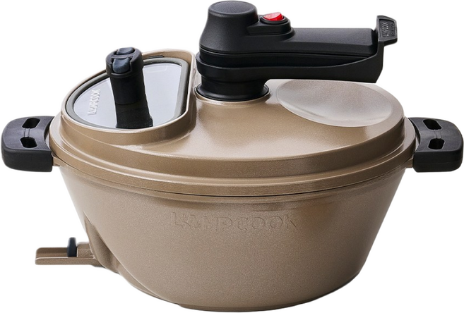 램프쿡 자동회전냄비 더뉴일립스 25년형 SC-0020, 1개, 37cm