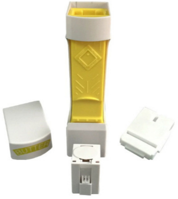 씨엔케이 버터 슬라이스 컷팅기, 옐로우, 1개