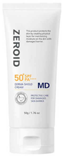 제로이드 더마쉴드 크림 MD SPF50+ PA++++, 1개, 50ml