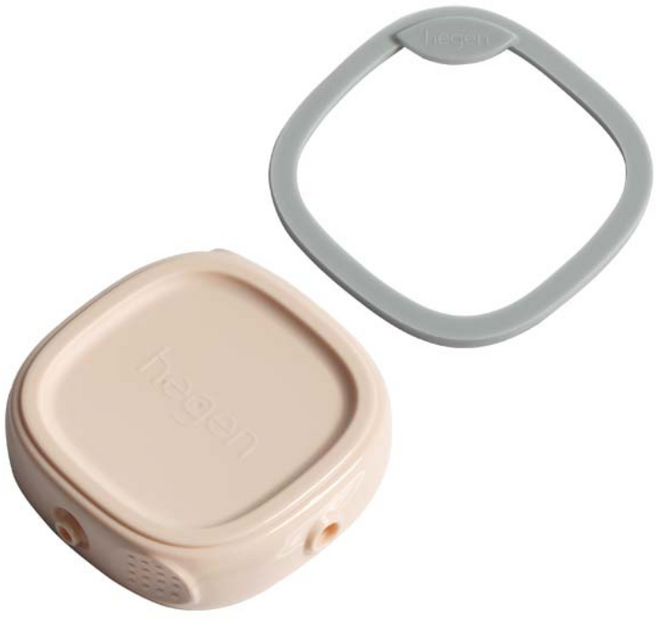 헤겐 모유 이유식 보관 뚜껑, 핑크, 1개