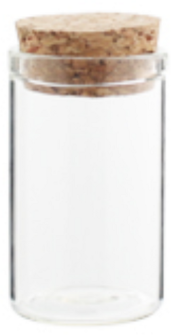 20ml-코르크 유리관용기(30x50), 10개(390원), 1개