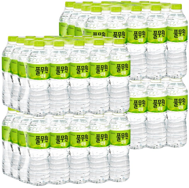 풀무원샘물 생수, 500ml, 80개