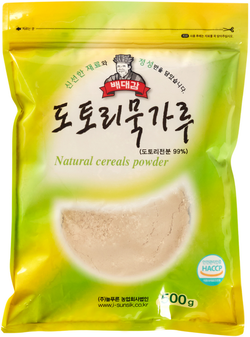 배대감 도토리묵가루, 500g, 1개