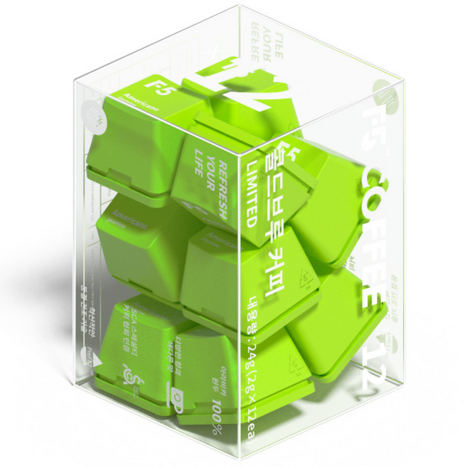 F5 콜드브루 프리미엄 커피 쟈스민 아메리카노 12EA, 1개, 12개입, 24g