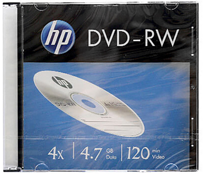 공 CD 씨디 DVD-RW 1장 4.7GB 4배속 개별케이스, 1개