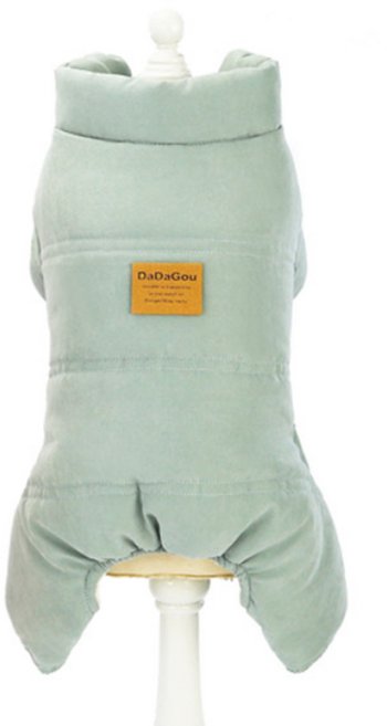 딩동펫 밤비 패딩 올인원, 민트, 1개