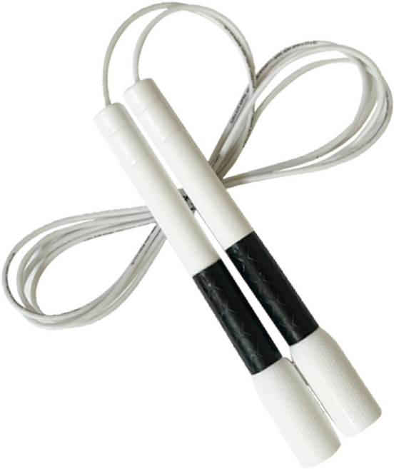 화이트라벨 와이어 pvc 줄넘기, 블랙, 1개