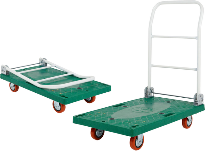 유니산업 구루마 대차 카트 접이식 운반카트, 중형 460x750, 1개, 일반바퀴