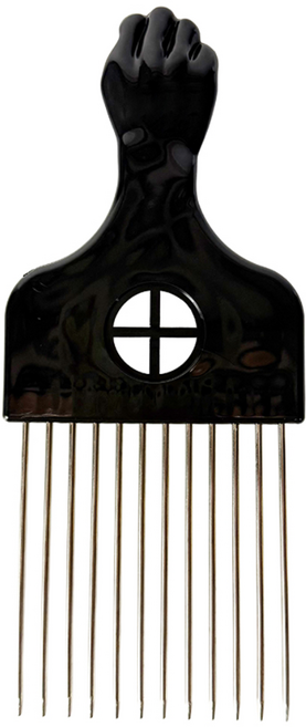 루시피 바버샵 포마드 빗 블랙 파워 콤브 LU-04, 1개, Type-03