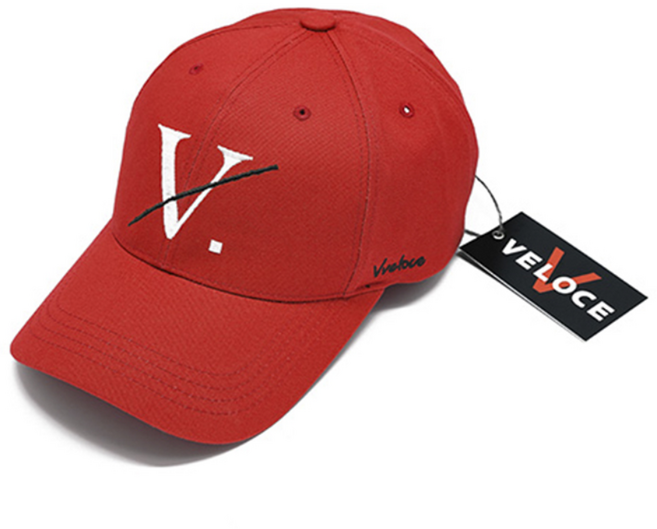 뷔벨로체 DG 하드핏 볼캡 레드