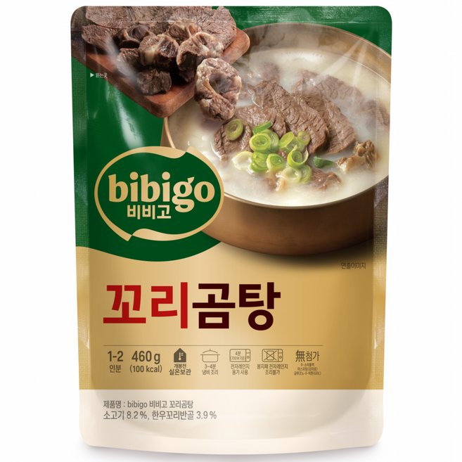 비비고 꼬리곰탕, 460g, 1개