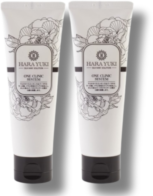 1+1 하라유키 원크리닉 시스템 100ml 셀프 극손상 홈케어, 100g, 2개