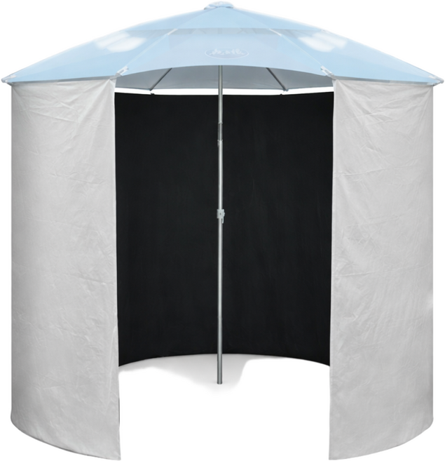 아띠꼴로 WIND 파라솔가림막 파라솔바람막이 파라솔천막 파라솔덮개 낚시파라솔 겨울파라솔, 실버_중형5.6M