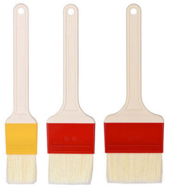 독일붓 써모하우저 요리붓 베이킹 다용도 브러쉬 3size, 1개