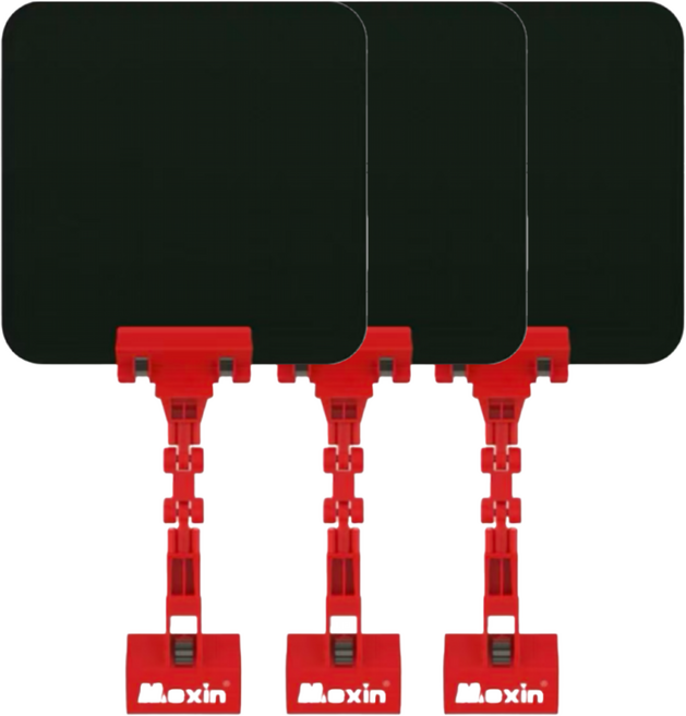 맥신 용접 차광막 클램프, 3개, 사각형