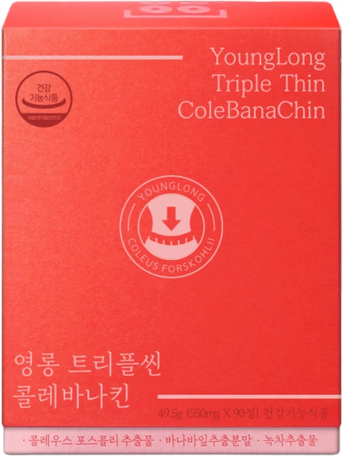 영롱 트리플씬 콜레바나킨 3+1, 4개, 90정 - 쿠팡