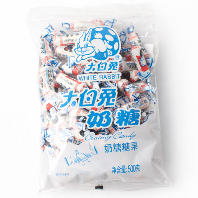 흰토끼사탕 따바이투 캔디, 500g, 1개