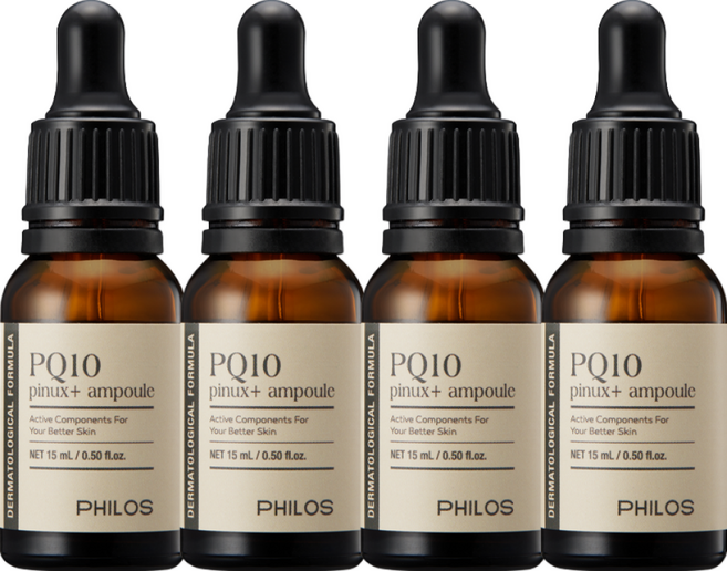 [필로스화장품] PQ10 피눅스 플러스 앰플, 4개, 15ml