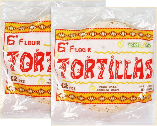 원하프박스밀또띠아(6인치)360gX24개, 24개, 360g