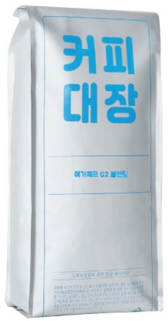 커피대장 예가체프G2 블랜딩 원두커피, 홀빈(분쇄안함), 1kg, 1개