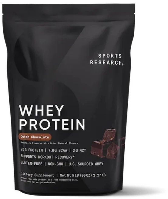 스포츠리서치 웨이 프로틴 아이솔레이트 단백질 보충제 더치 초콜릿 글루텐 프리, 1개, 2.27kg - 쿠팡